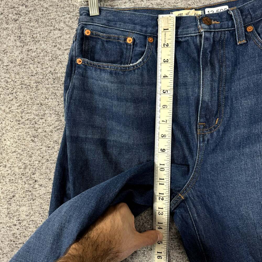 Madewell Women's Size 29 Baggy Straight Leg Denim Jeans - Picture 11 of 11